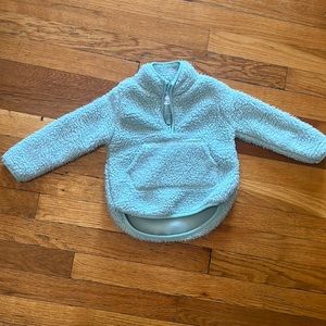 24M Girl 1/4 zip fleece pullover